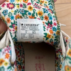converseハイカットの画像