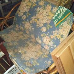 ありがとうございます。藤ラタンソファー2人掛けソファーの画像