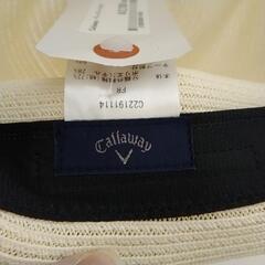 美品！Callaway ハット TJ11229の画像