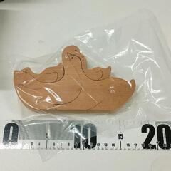 0410-111 木製置物　パズルデザイン