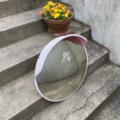 カーブミラー 直径60cm ガレージ 道路 曲がり角 安全確保