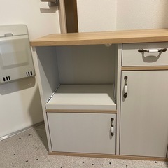 コーナン LIFELEX 食器棚 カヴァラワゴン ８０７５−３５