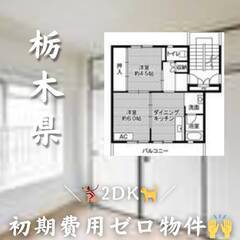 栃木県那須烏山市　初期費用ゼロ　家賃31000円　生活保護可　ペ...