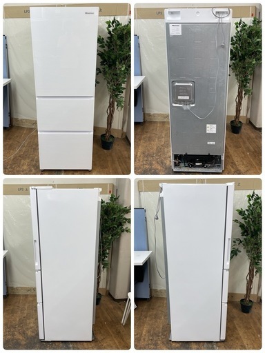 R503 ☀️ ジモティー限定価格！ 2023年製の美品！ Hisense 冷蔵庫 (358L 右開き) HR-G36E3W ⭐ 動作