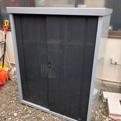 Z スチール中型収納庫 1215-BLACK 組み立て済み 倉庫...