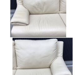 285 イタリア製 INCANTO 2人掛けソファ オットマン付き 参考価格：約40万円 総本革 IDC大塚取扱 リビング 2p アーム モダン インカント_IDC大塚 ロルフベンツの画像