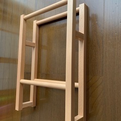 ケユカ　木製　スリッパラックの画像