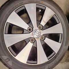 165/55R14　アルミ　タイヤ4本セット　No.185の画像