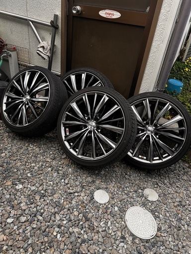 ウェッズ　レオニス　VX4   19インチ　ホイール＆タイヤセット