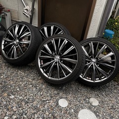 ウェッズレオニスVX4 19インチホイール＆タイヤセット (ゆう