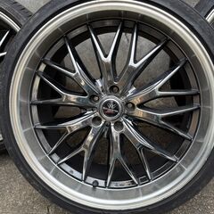 アルミ21インチ　　アルミホイールセット245/35R21　アルファード　ヴェルファイヤの画像