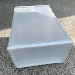 無印良品　ポリプロピレン　衣装ケース　中