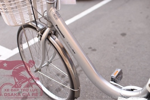 パナソニック電動アシスト自転車26インチシルバー (Tienthanh9