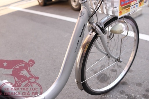 パナソニック電動アシスト自転車26インチシルバー (Tienthanh9