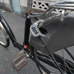 【中古＆非電動自転車】子ども乗せ自転車（アサヒプチママンDX3人乗り対応）の画像