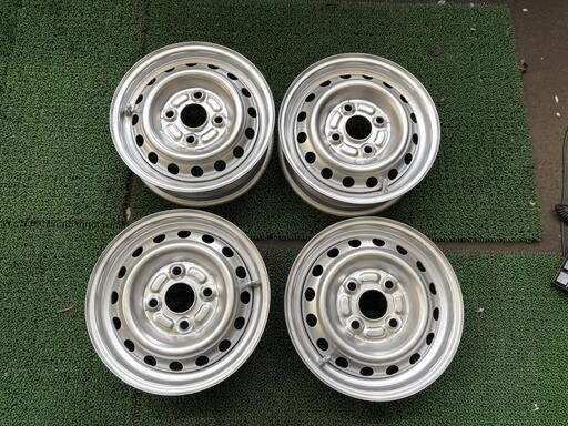 コン ハイゼット S211P 純正スチールホイール 12X4.00B