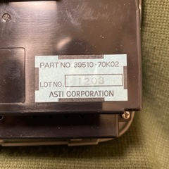 スズキ車エアコンスイッチパネルの画像