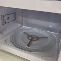 ☆値下げ☆2504-246 山善 電子レンジ BCR-170(W)6 2023年製 通電確認済みの画像