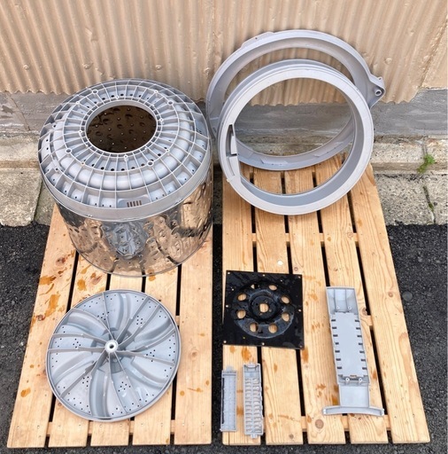 ✨洗濯槽取り外しクリーニング✨アイリスオーヤマ 6kg洗濯機 IAW-T605BL