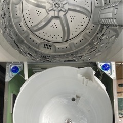✨洗濯槽取り外しクリーニング✨アイリスオーヤマ　6kg洗濯機　IAW-T605BLの画像