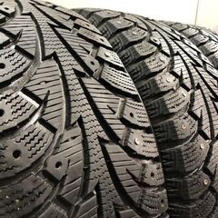 HANKOOK winter I Pike 195/65R15 15インチ スパイクタイヤ 4本 バリ溝 カップピン プリウス セレナ ヴォクシー等　(KTK420)クレジットカード QRコード決済可能の画像