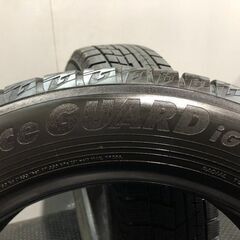YOKOHAMA ice GUARD iG60 215/60R18 18インチ スタッドレス 2本 20年製 バリ溝 ベンツ/GLA/GLB等　(KTK417)クレジットカード QRコード決済可能の画像