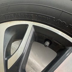 NOTE オーテック 純正ホイール付き 186/65R/15 夏タイヤ 5ヶ月使用 の画像