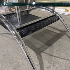 ニトリ　ガラス　センターテーブルの画像