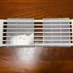 ホワイト　突っ張り棚　収納ラック　75〜120cm