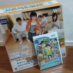 【お取引中】Wiiソフト ファミリートレーナー