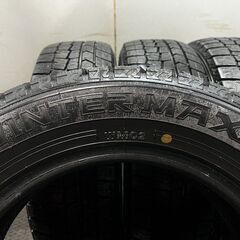 DUNLOP WINTER MAXX WM02 185/65R15 15インチ スタッドレス 4本 23年製 バリ溝 ノート フリード イスト アリオン アクア等　(KTK412)クレジットカード QRコード決済可能の画像