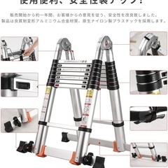 両用伸縮ハシゴ
の画像