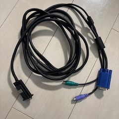 【4／22まで取引可能】VGA-VGA・PS/2ケーブル