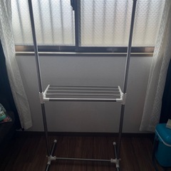 お話中★室内物干し