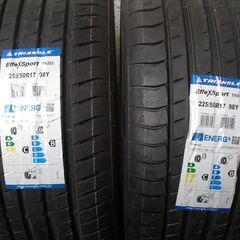 A757 新品・未使用 2023年製 TRIANGLE EffexSport TH202 225/50R17 ２本 夏タイヤ タイヤ 石狩市の画像