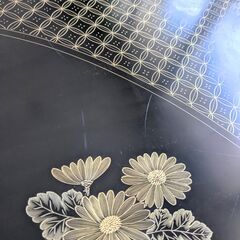 【「凄い机！」と言われる】輪島塗 高級座卓 (菊、竹、梅) (当時100万円で購入) テーブル,記念品,レア物,一点物,ローテーブル,輪島塗の画像