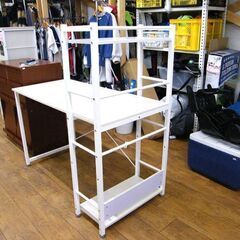 ニトリ システムデスク ザック 幅120×奥行60×高さ120cm ホワイト