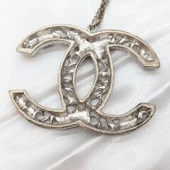 【CHANEL】ココマークネックレス 60cm☆Ａ品☆質屋 ユニオン本通店 シャネルの画像