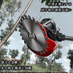 新品　最新型 電動草刈り機 充電式 人気 電動コードレス軽量 バッテリー式の画像