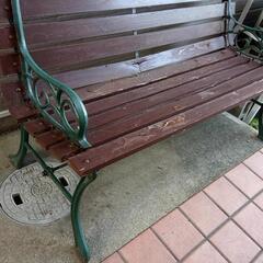 ベンチ  ジャンク   座れませんの画像