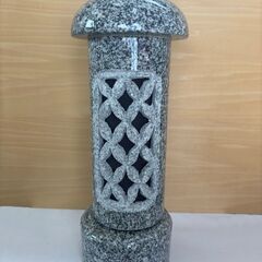 新品 洋風回転式ローソク立て（青御影石 SW-1）無料でお譲りしますの画像