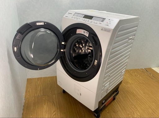 全国最安値?2021年製Panasonicドラム式洗濯機　上位モデルNA-VX800B 配達無料
