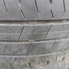 ダイハツ純正ホイール　タイヤホイールセット　ブリジストン　165/55R15　セリアル2720　６分山程度　インチアップ等にいかがでしょうか！の画像