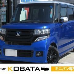 ホンダ　Ｎ－ＢＯＸカスタム　２トーンカラースタイル　Ｇ・Ｌパッケージ★1年保証★ロードサービス付　後期型　社外ＳＤナビ　地デジ　バックカメラ　左側パワースライドドア　ＥＴＣ　スマートキー　オートエアコン　オートライト　ＨＩＤ　純正１４ＡＷの画像