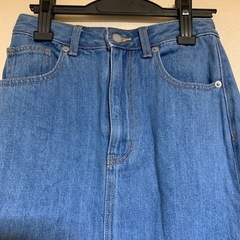GU デニムスカート　マーメイドスカートSの画像