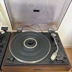 レコードプレーヤー　2セット　ジャンクの画像