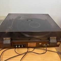 レコードプレーヤー　2セット　ジャンクの画像