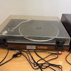 レコードプレーヤー　2セット　ジャンクの画像