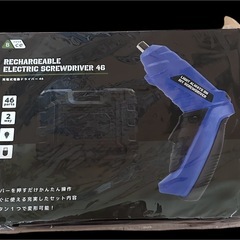 新品　充電式　電動ドライバーの画像