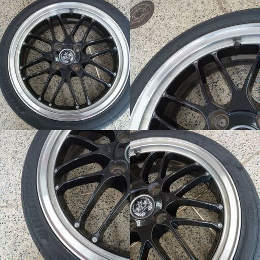 2024年 新品 165/45R16 hankoon 夏タイヤ&レアマイスターアルミ4本 (㈱岩瀬 2024年 新品 165/45R16 hankoon 夏タイヤ&レアマイスターアルミ4本 (㈱岩瀬